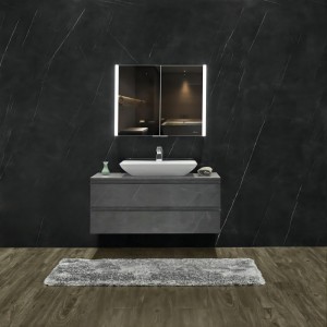 LV series aluminum mirror cabinet with led light IR sensor