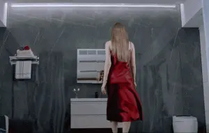 LV series aluminum mirror cabinet with led light IR sensor